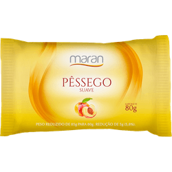 SABONETE MARAN 80G PESSEGO